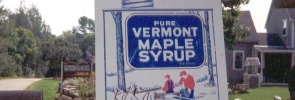 Maple Syrup Sign